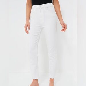 MOTHER Fairest Of Them All High Waisted Rider Ankle Jeans